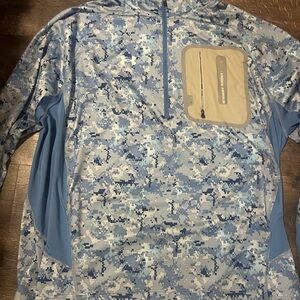 Under Armour Blue Camo Hoodie